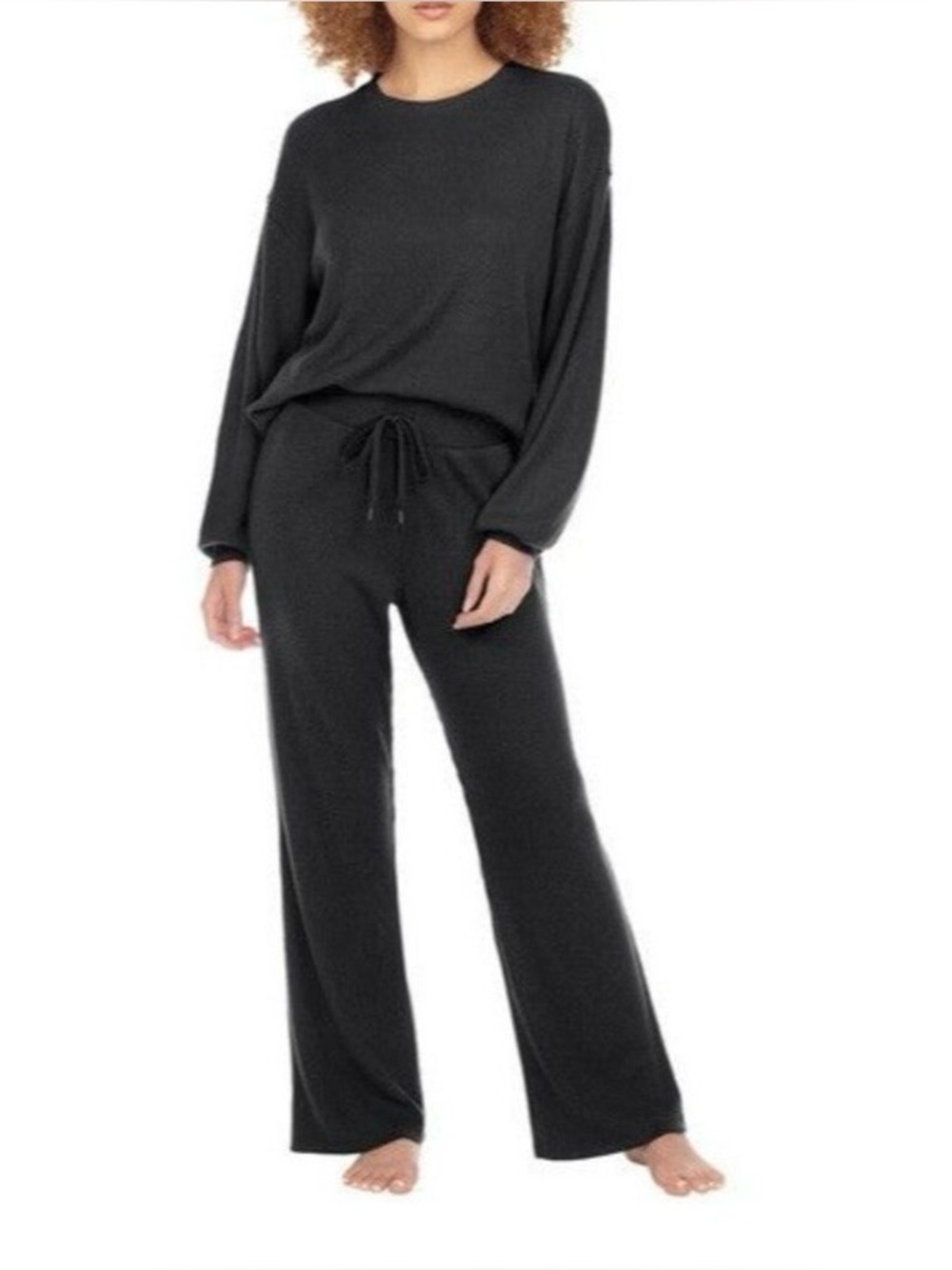 Honeydew 2-piece Waffle Lounge Set Charcoal Size-Medium Pajamas